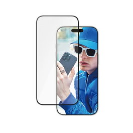 PanzerGlass Protector de pantalla Ceramic para iPhone 16 Pro Ultra-Wide Fit