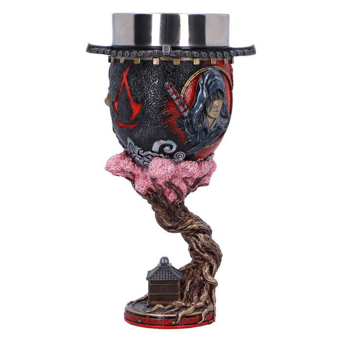 Ubisoft Copa Coleccionable Assassin's Creed Shadows 19 cm - Diseño Japón Feudal con Base Ornamental, Pieza Decorativa Oficial Gaming Ubisoft Copa Coleccionable Assassin's Creed Shadows 19 cm - Diseño Japón Feudal con Base Ornamental, Pieza Decorativa Oficial Gaming
