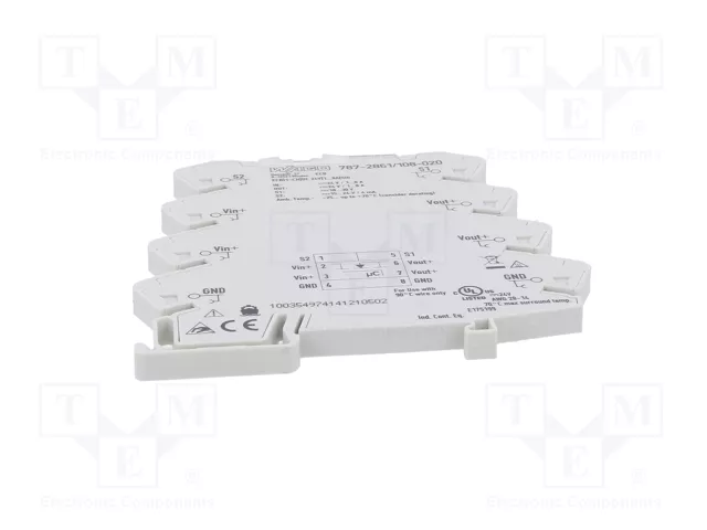 WAGO Interruptor magnetotérmico MCB 24VDC WAGO Interruptor magnetotérmico MCB 24VDC