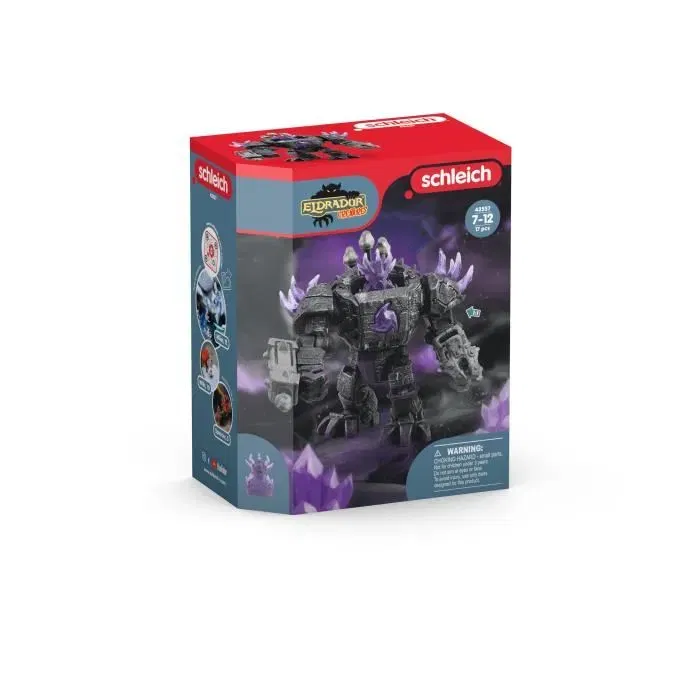 Schleich Robot Maestro de la Oscuridad con Mini Criatura 42557 Eldrador Mini Criaturas