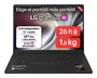 LG Gram 16U55U-G.AU75BN con AMD Ryzen AI 7 445, 16 GB RAM y 512 GB SSD