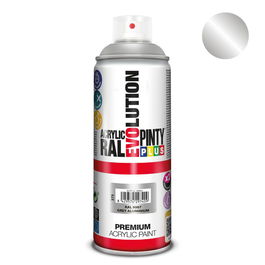 Pinty Plus Pintura Spray Acrílica Evolution 520 cc RAL 9007 Grey Aluminium