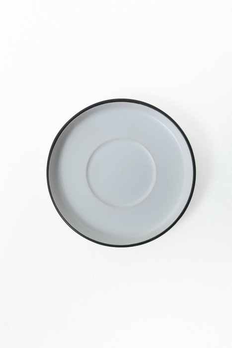 Hermia X00019023 Juego de tazas de té de cerámica en blanco mate (6 piezas)
