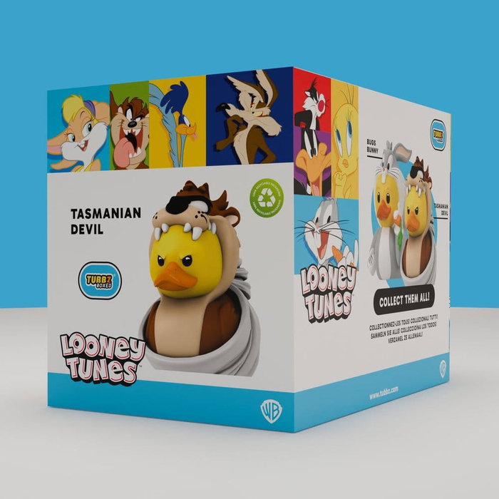 Looney Tunes Tubbz Figura PVC Taz Demonio de Tasmania Boxed Edition 10 cm