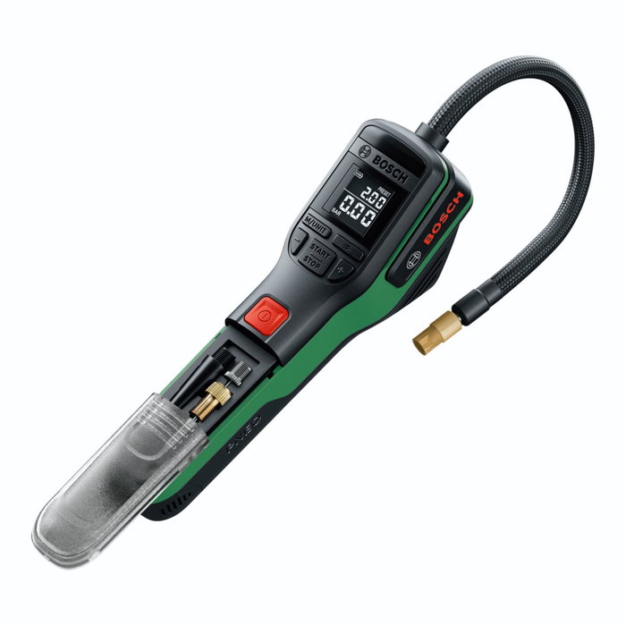 Bosch PNEO Bomba de aire inalámbrica con funda para bicicleta Bosch PNEO Bomba de aire inalámbrica con funda para bicicleta