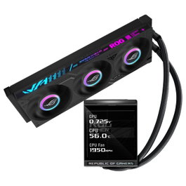 ASUS ROG Strix LC IV 360 ARGB LCD Negro