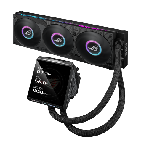 ASUS ROG Strix LC IV 360 ARGB LCD Negro