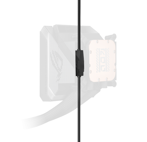 ASUS ROG Strix LC IV 360 ARGB LCD Negro