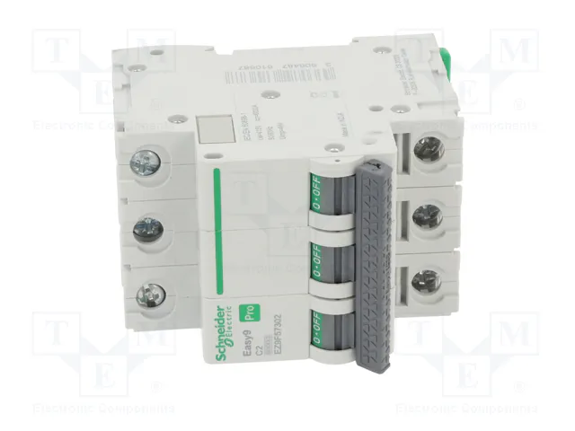 SCHNEIDER ELECTRIC Easy9 Pro Interruptor magnetotérmico 2A 3 polos 6kA