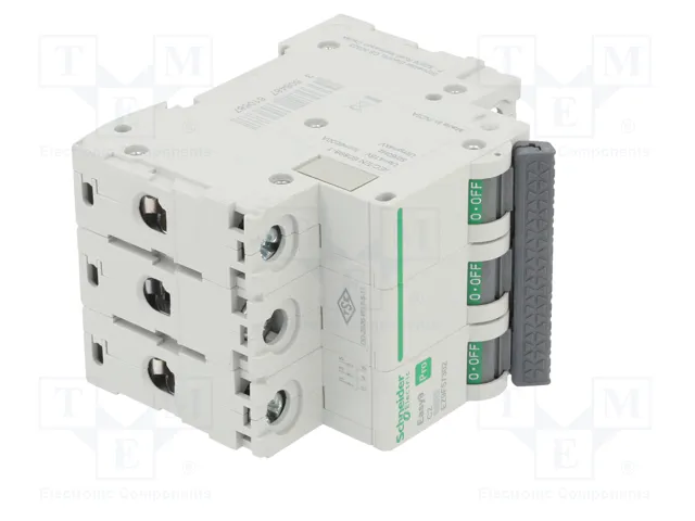 SCHNEIDER ELECTRIC Easy9 Pro Interruptor magnetotérmico 2A 3 polos 6kA