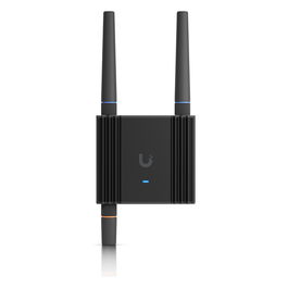 Ubiquiti UniFi UMR-Ultra Router Móvil 4G LTE con WiFi 2.4GHz, 2 Puertos Ethernet, USB-C, para Instalación en Pared/DIN