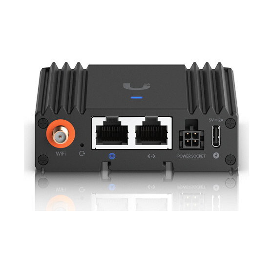 Ubiquiti UniFi UMR-Ultra Router Móvil 4G LTE con WiFi 2.4GHz, 2 Puertos Ethernet, USB-C, para Instalación en Pared/DIN Ubiquiti UniFi UMR-Ultra Router Móvil 4G LTE con WiFi 2.4GHz, 2 Puertos Ethernet, USB-C, para Instalación en Pared/DIN