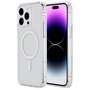 eSTUFF Funda Híbrida Magnética MagSafe para iPhone 15 Pro - Transparente