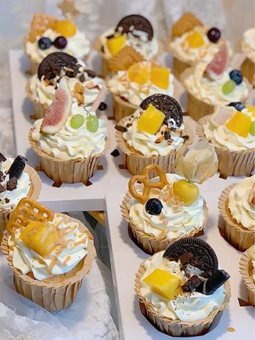 Algon Set de 50 Moldes para Horno de Papel, 5 x 3.8 cm (36 Unidades)