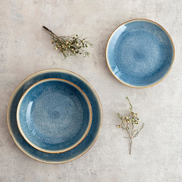 Vajilla Porcelana Aura Bidasoa 12 Piezas - 4 Personas