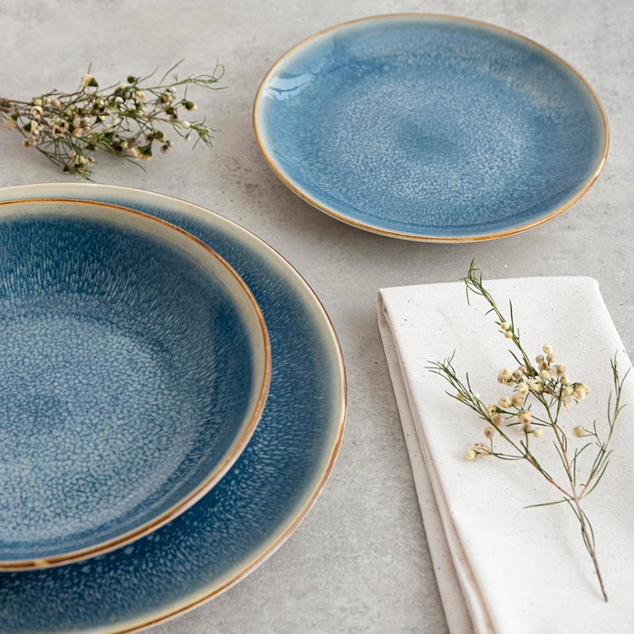 Vajilla Porcelana Aura Bidasoa 12 Piezas - 4 Personas