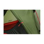 High Peak Woodpecker 3 LW Tienda de cúpula/iglú para 3 personas Verde y Rojo con porche para equipaje