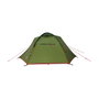 High Peak Woodpecker 3 LW Tienda de cúpula/iglú para 3 personas Verde y Rojo con porche para equipaje
