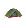 High Peak Woodpecker 3 LW Tienda de cúpula/iglú para 3 personas Verde y Rojo con porche para equipaje
