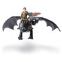 SPIN MASTER DreamWorks Dragons Pack Figura Accion Desdentao y Hipo - Figuras Articuladas de Cómo Entrenar a Tu Dragón - Juguete Niños 4+ Años