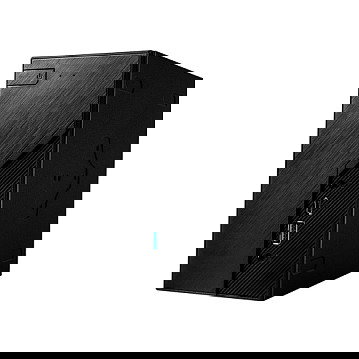 ASRock DeskMini X600 PC Barebone Mini-PC AM5, Socket AM5, USB4, AMD X600, 2x M.2, SATA III, Hasta 128 GB RAM, 1.92L, Negro - Box retail