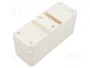 LEGRAND Carcasa para aparatos modulares de 2 módulos, empotrada, blanca