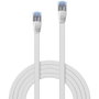 Lindy Cable de Red Plano Cat.6A U/FTP 0,3m Blanco