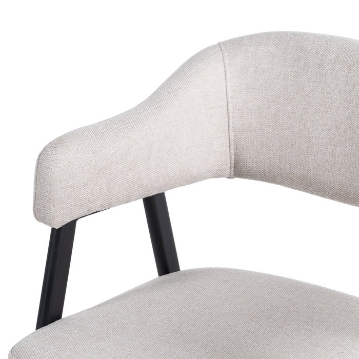 Silla Crema Tejido-Metal Salón 56 X 60 X 81 cm (Set de 2) Silla Crema Tejido-Metal Salón 56 X 60 X 81 cm (Set de 2)