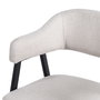 Silla Crema Tejido-Metal Salón 56 X 60 X 81 cm (Set de 2)