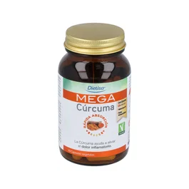 DIETISA Mega Curcuma 50 Cápsulas, Complemento Alimenticio para el Apoyo de las Articulaciones