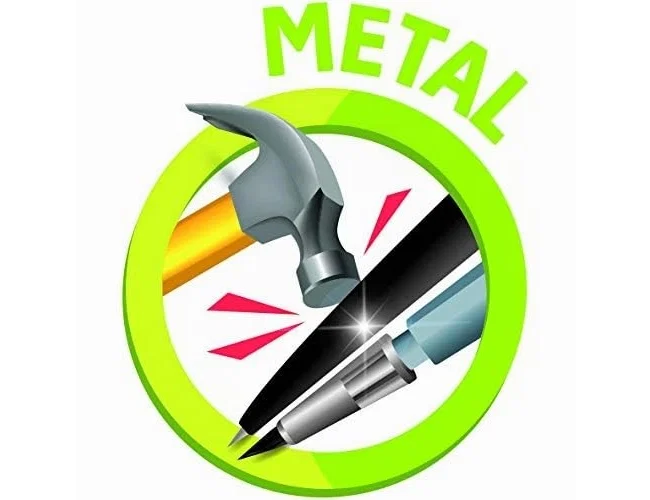 Maped Compás Bigotera de Metal con Sistema de Precisión y Adaptador Universal