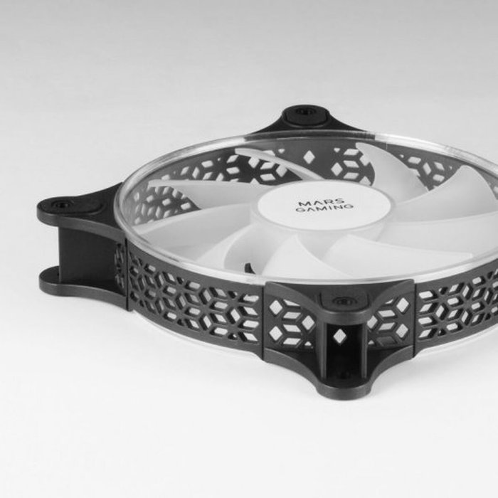 Mars Gaming Kit de 2 Ventiladores MFDUO 12cm FRGB Rainbow