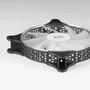 Mars Gaming MFDUO Pack 2 Ventiladores 12cm FRGB Negro