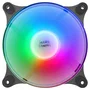 Mars Gaming MFDUO Kit de 2 Ventiladores FRGB Rainbow 12 cm para PC - Ventilador Carcasa, 360°, 3-pin+4-pin, Ultra Silencioso (Negro o Blanco)
