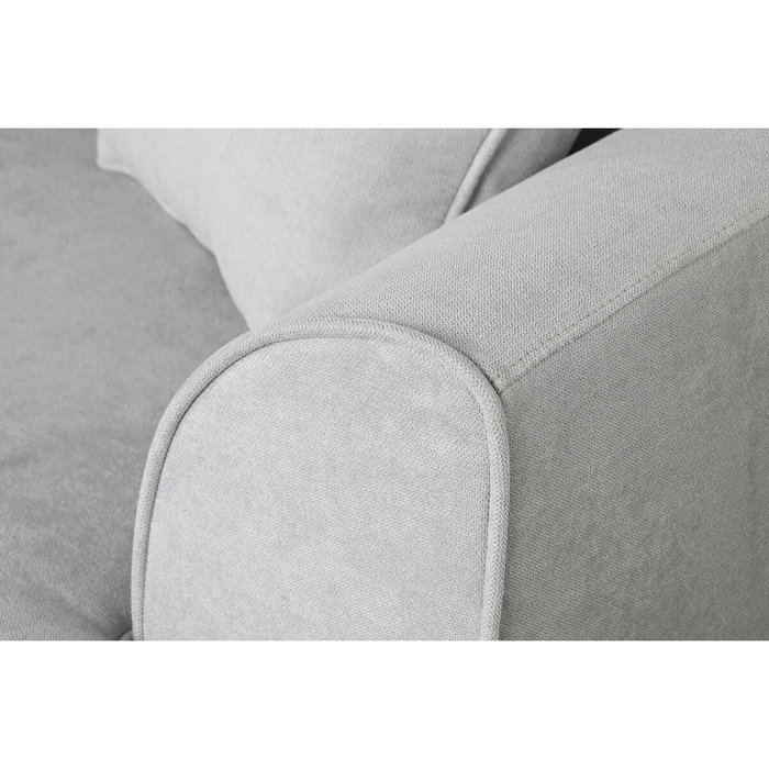 DKD Home Decor Sofá Cama Gris Poliéster