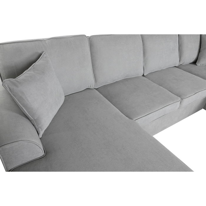 DKD Home Decor Sofá Cama Gris Poliéster