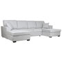 DKD Home Decor Sofá Cama Gris Poliéster