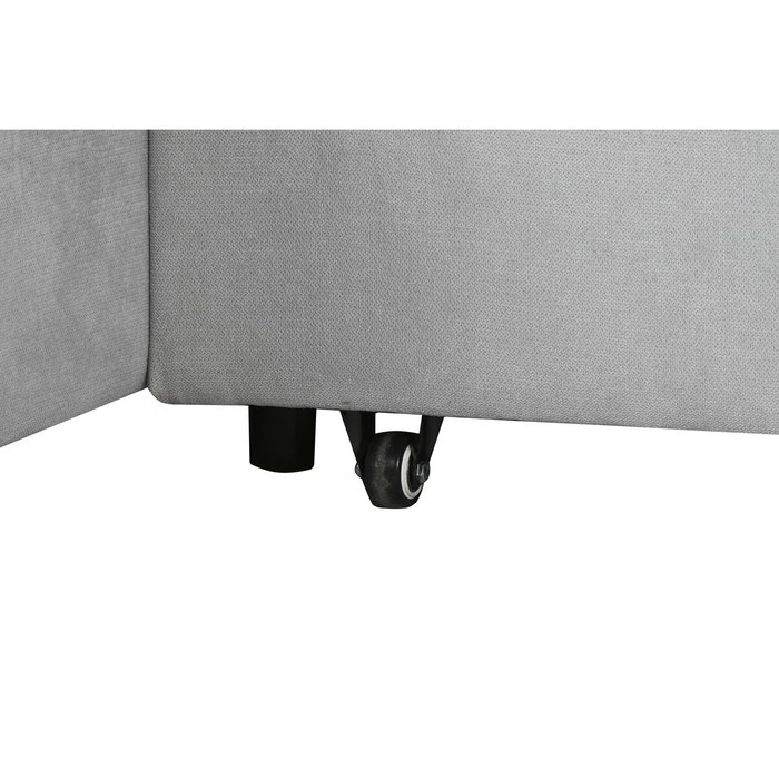 DKD Home Decor Sofá Cama Gris Poliéster
