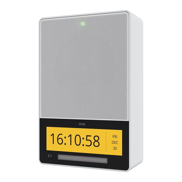 Axis C1710 Altavoz de Red de Audio con Pantalla LCD, 2 Vías, 20W, PoE, IP40, Montaje en Pared, Negro/Blanco Axis C1710 Altavoz de Red de Audio con Pantalla LCD, 2 Vías, 20W, PoE, IP40, Montaje en Pared, Negro/Blanco