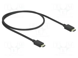 DeLOCK Cable HDMI de alta velocidad 48 Gbps 8K 60 Hz 0,5 m