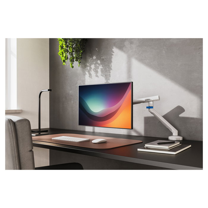 Digitus TIS Soporte Monitor Mecánico de Abrazadera, Compatible VESA 100x100 / 75x75 mm, Capacidad 10 kg, Ajuste de Altura, Blanco, para Pantallas hasta 35" / 88.9 cm Digitus TIS Soporte Monitor Mecánico de Abrazadera, Compatible VESA 100x100 / 75x75 mm, Capacidad 10 kg, Ajuste de Altura, Blanco, para Pantallas hasta 35" / 88.9 cm