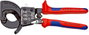Knipex Cortacables 95 31 250 para cables de Cu y Al