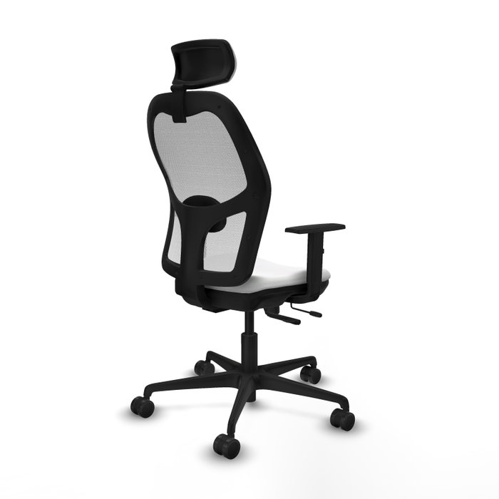 PIQUERAS Y CRESPO Silla de oficina Jorquera con mecanismo Sincro/Traslack en Blanco