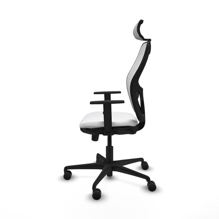 PIQUERAS Y CRESPO Silla de oficina Jorquera con mecanismo Sincro/Traslack en Blanco
