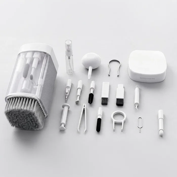 Mars Gaming Kit de Limpieza MAKIT 21 en 1 Blanco