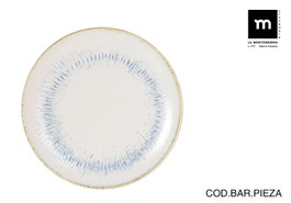 La Mediterranea Plato Llano Nebulosa Mate ø26cm