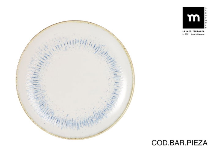 La Mediterranea Plato Llano Nebulosa Mate ø26cm La Mediterranea Plato Llano Nebulosa Mate ø26cm