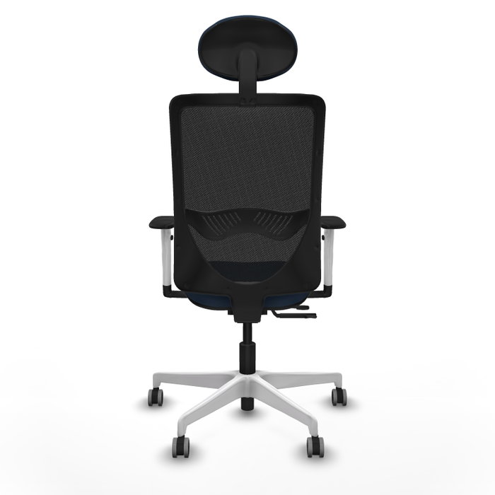 PIQUERAS Y CRESPO Silla de oficina Zulema con mecanismo Sincro/Traslack Azul marino y Negro PIQUERAS Y CRESPO Silla de oficina Zulema con mecanismo Sincro/Traslack Azul marino y Negro