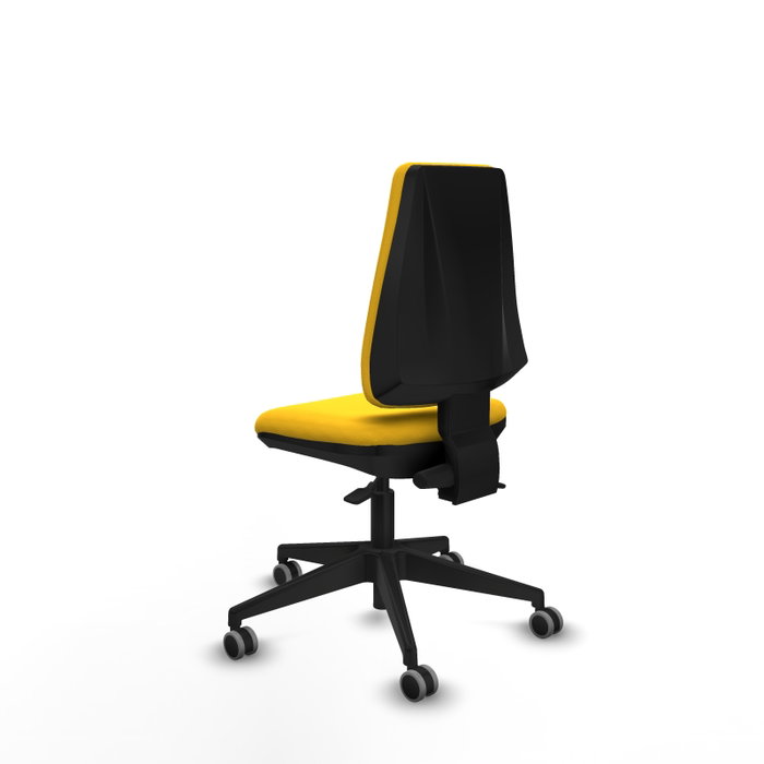 PIQUERAS Y CRESPO Silla de oficina Elche Amarillo con mecanismo Asincro PIQUERAS Y CRESPO Silla de oficina Elche Amarillo con mecanismo Asincro