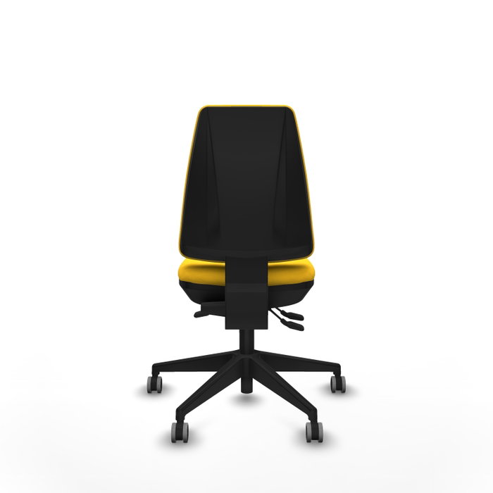 PIQUERAS Y CRESPO Silla de oficina Elche Amarillo con mecanismo Asincro PIQUERAS Y CRESPO Silla de oficina Elche Amarillo con mecanismo Asincro